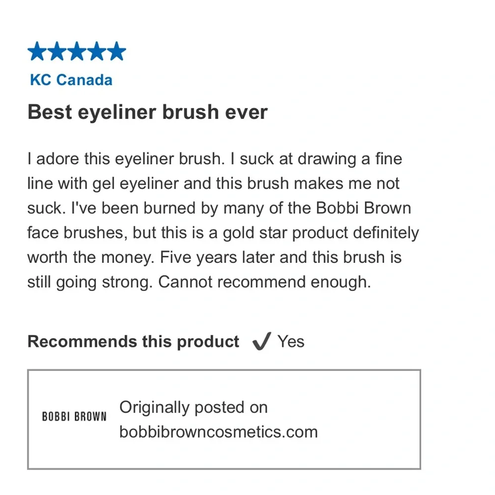 Bobbi Brown Ultra Fine Eyeliner Brush